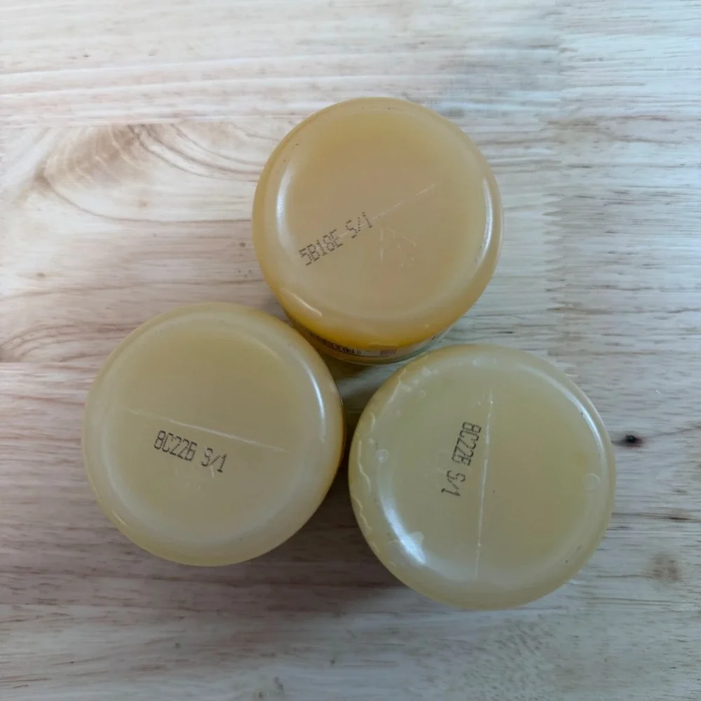 Lot of 3 Tres Flores Brilliantine Non-Greasy Hair Styling Pomade - 3.25 oz